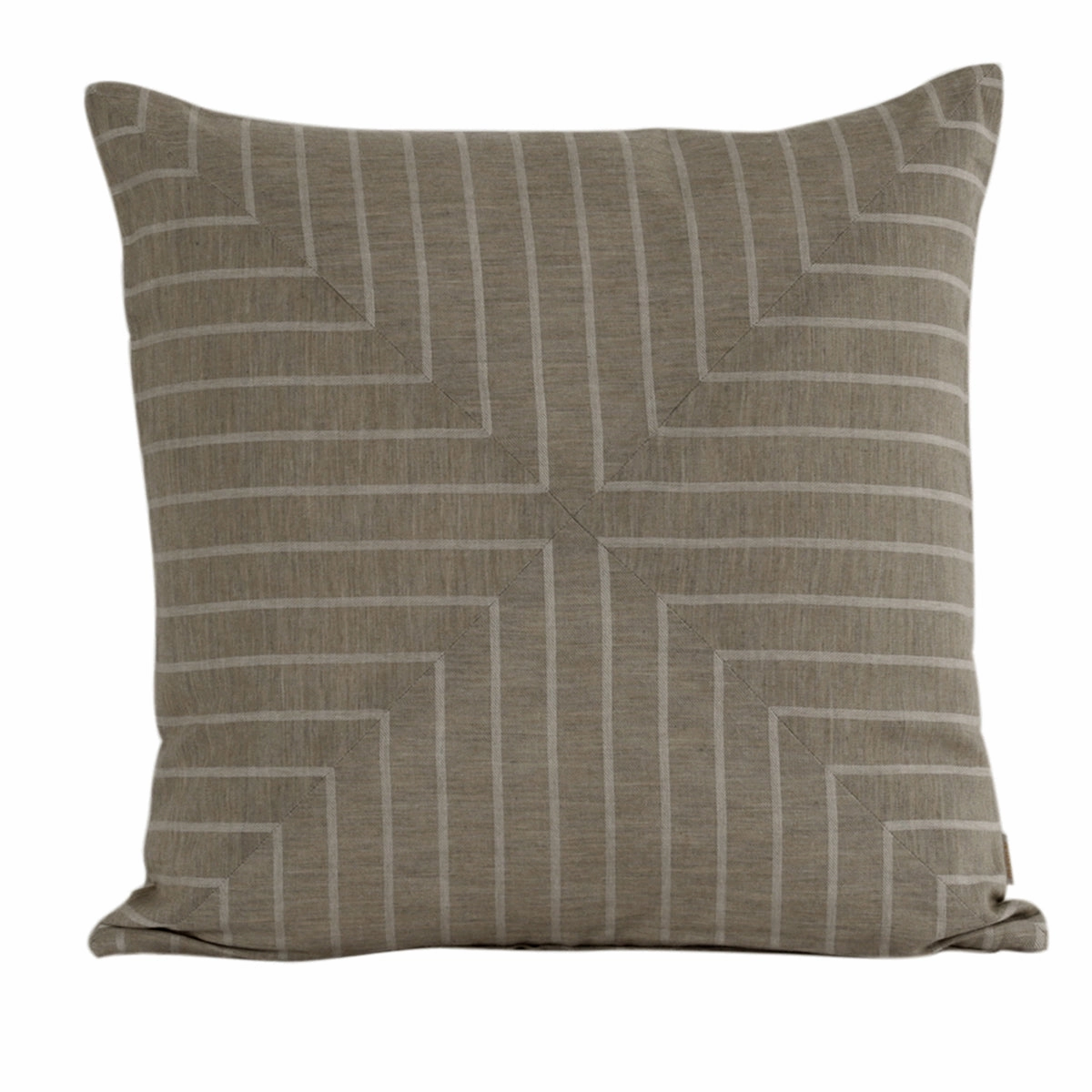 Adore Made With Egyptian Cotton Check And Stripes Cushion Cover