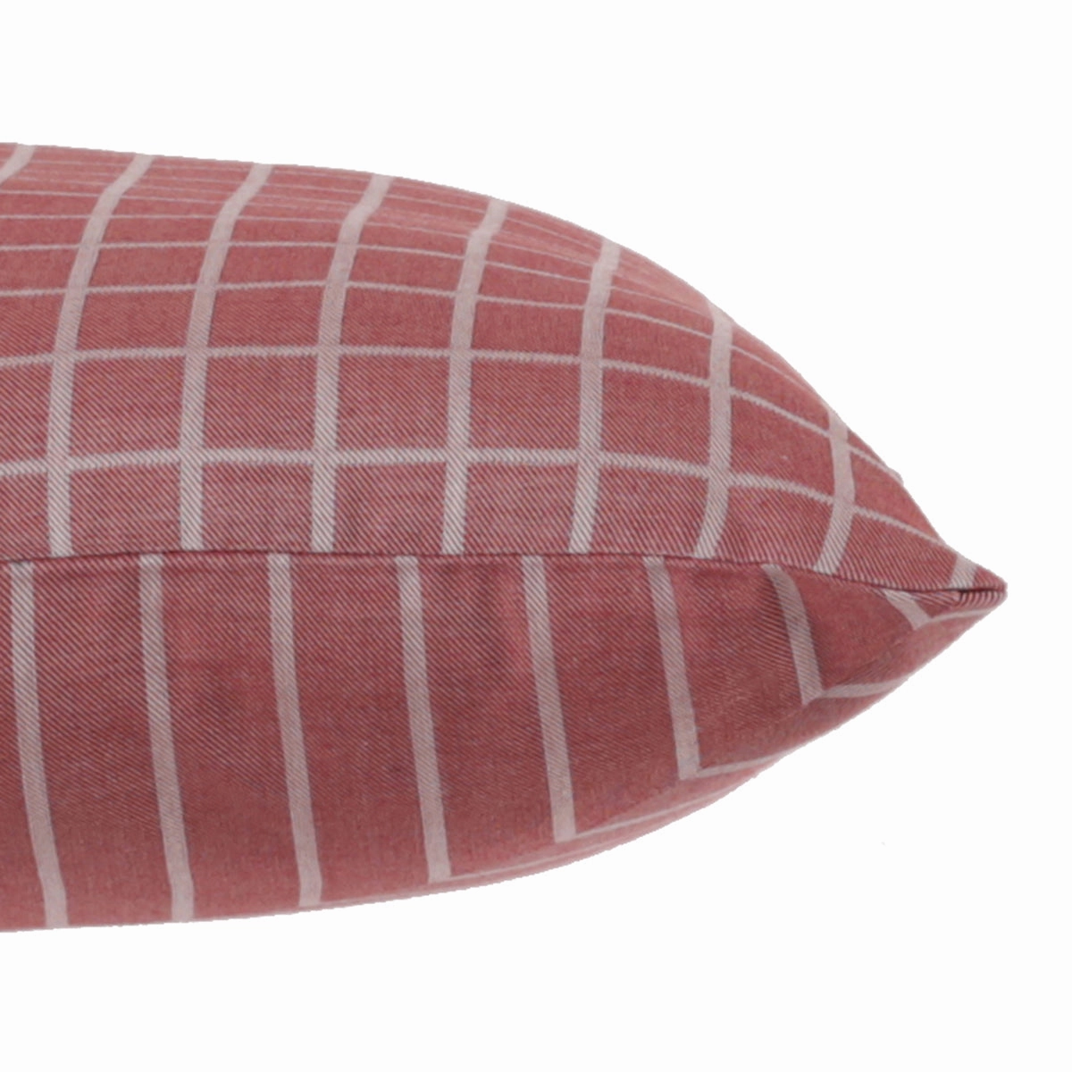 Adore Made With Egyptian Cotton Check And Stripes Cushion Cover