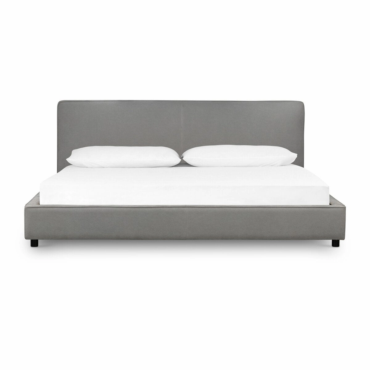 Adrian Bed - King - Pebble Pewter