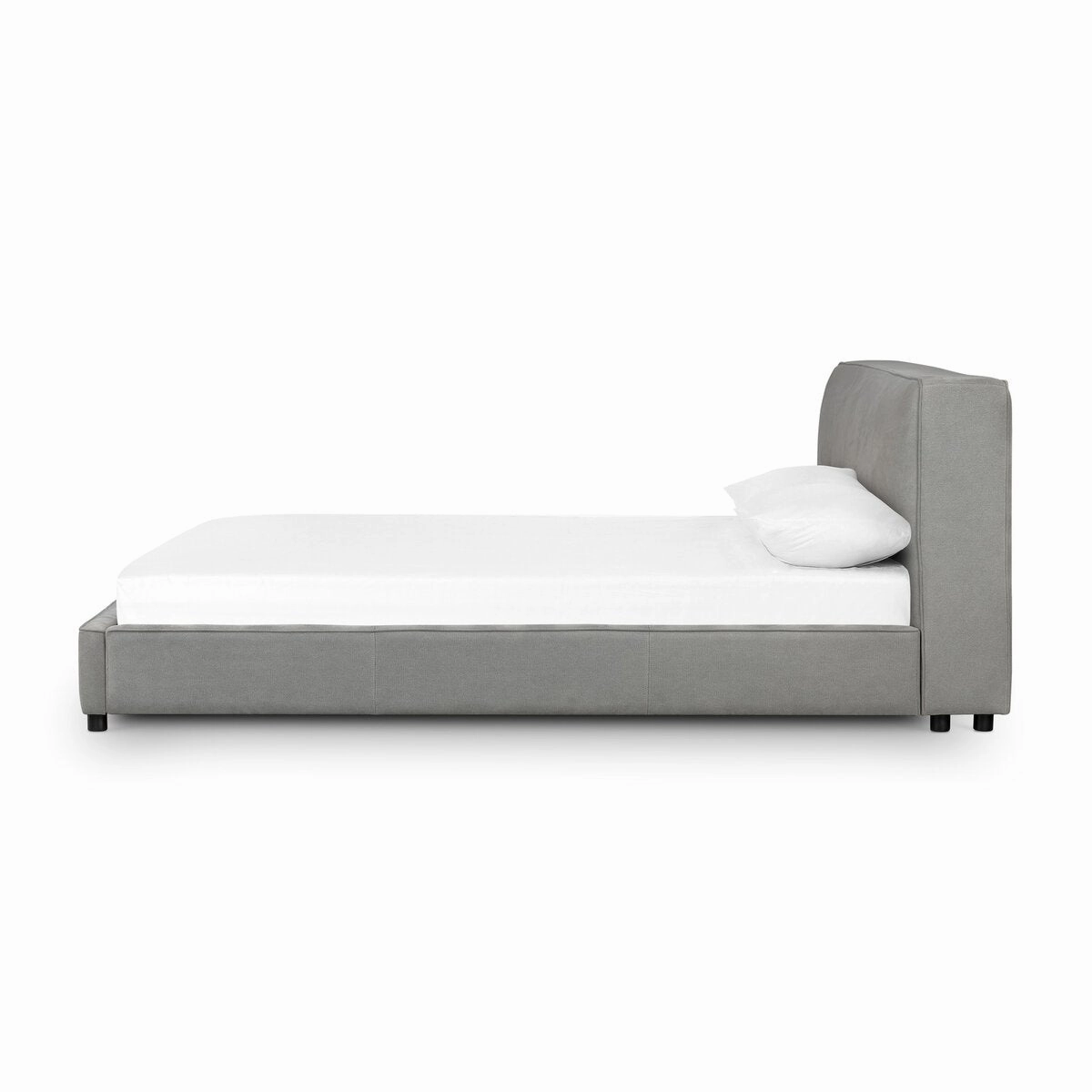 Adrian Bed - King - Pebble Pewter