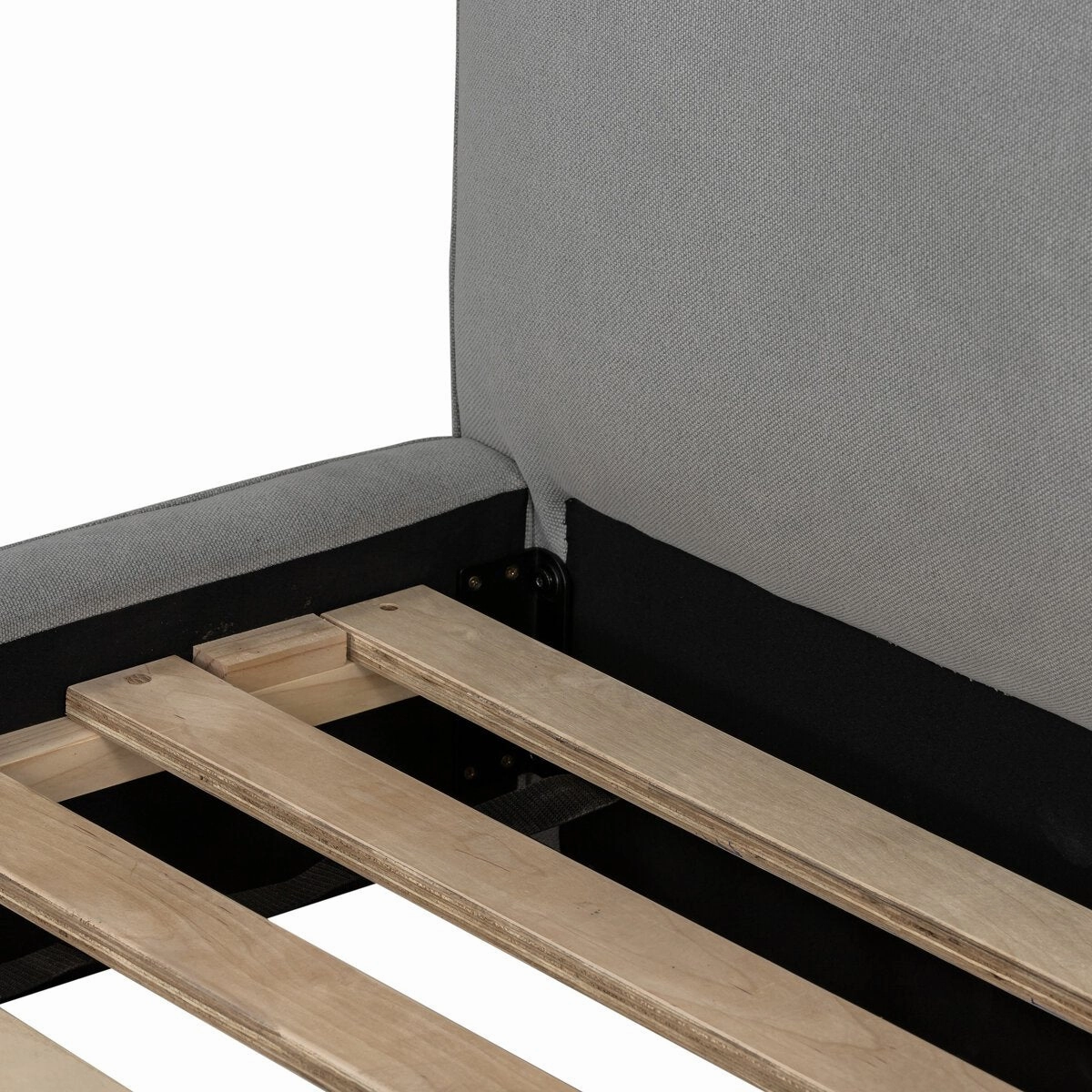 Adrian Bed - King - Pebble Pewter