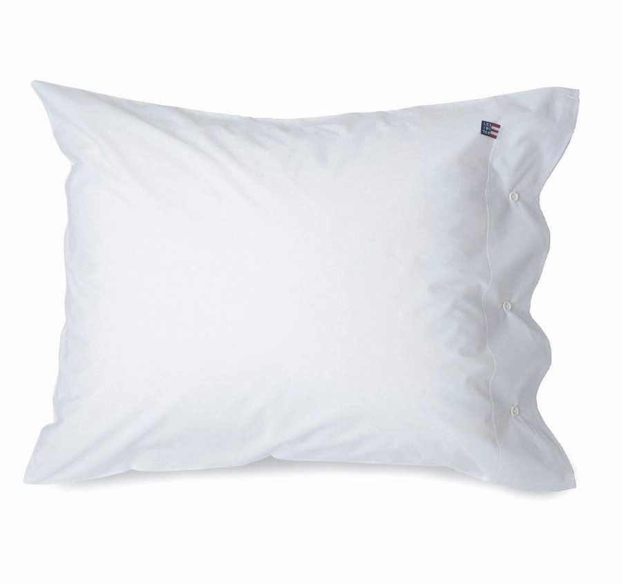 American Pin Point Oxford Quilt Cover Set Range White