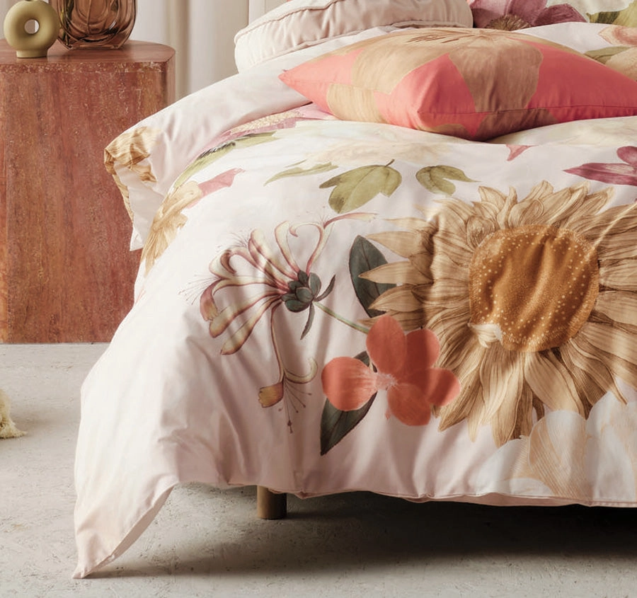 Amorina Quilt Cover Set Range Pink