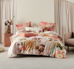 Amorina Quilt Cover Set Range Pink