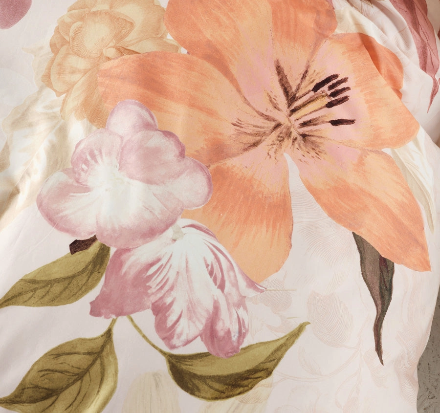 Amorina Quilt Cover Set Range Pink