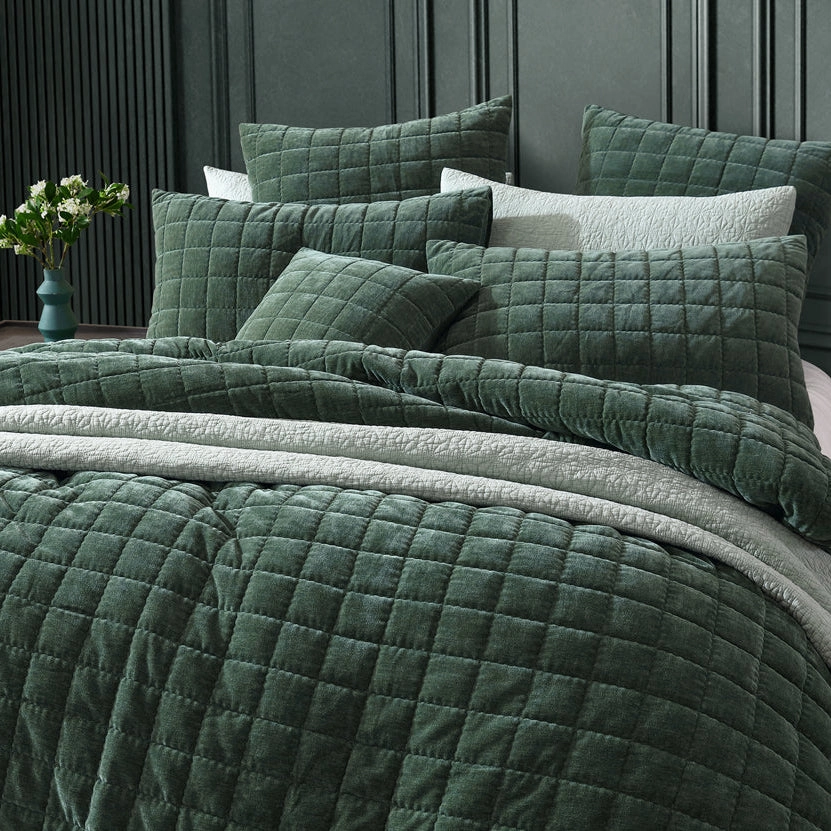 Apollo Cilantro Cushion by Logan and Mason Platinum