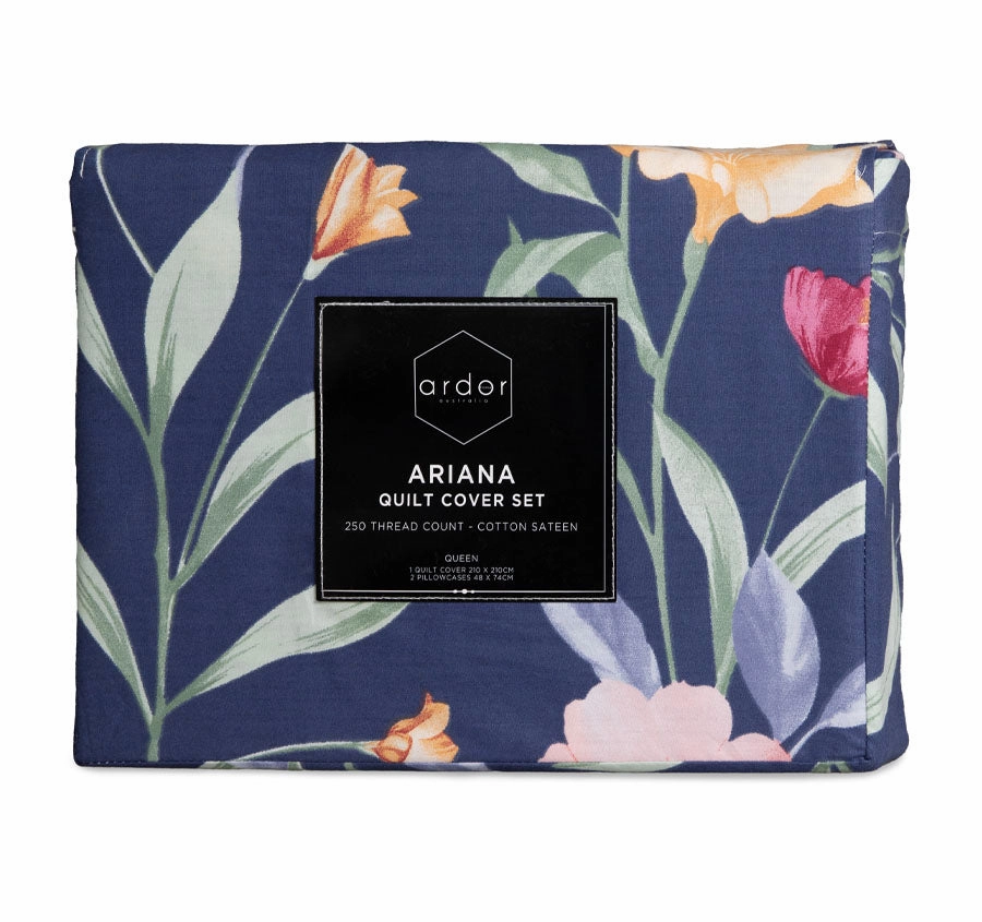 Ariana Quilt Cover Set Range Multi