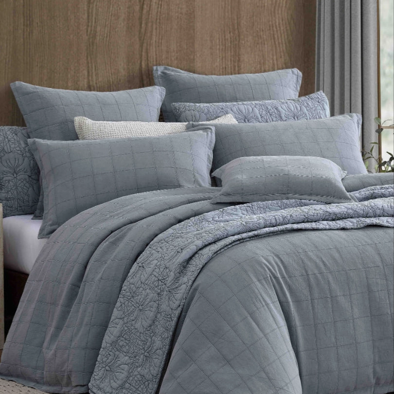 Artemis Denim Cushion by Private Collection
