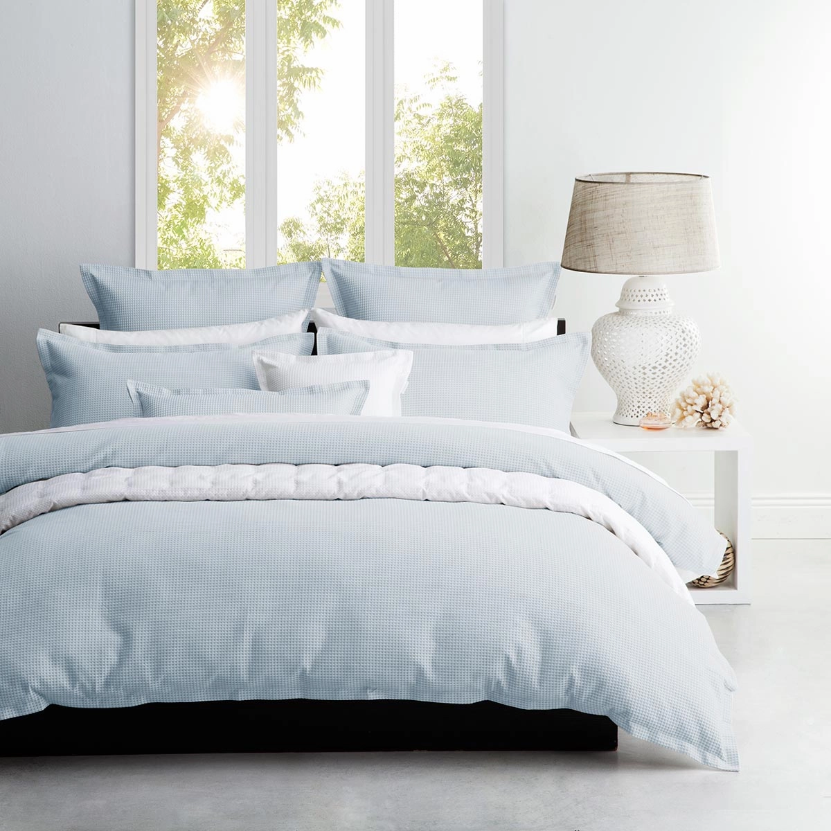 Ascot Spa Cushion by Logan and Mason Platinum