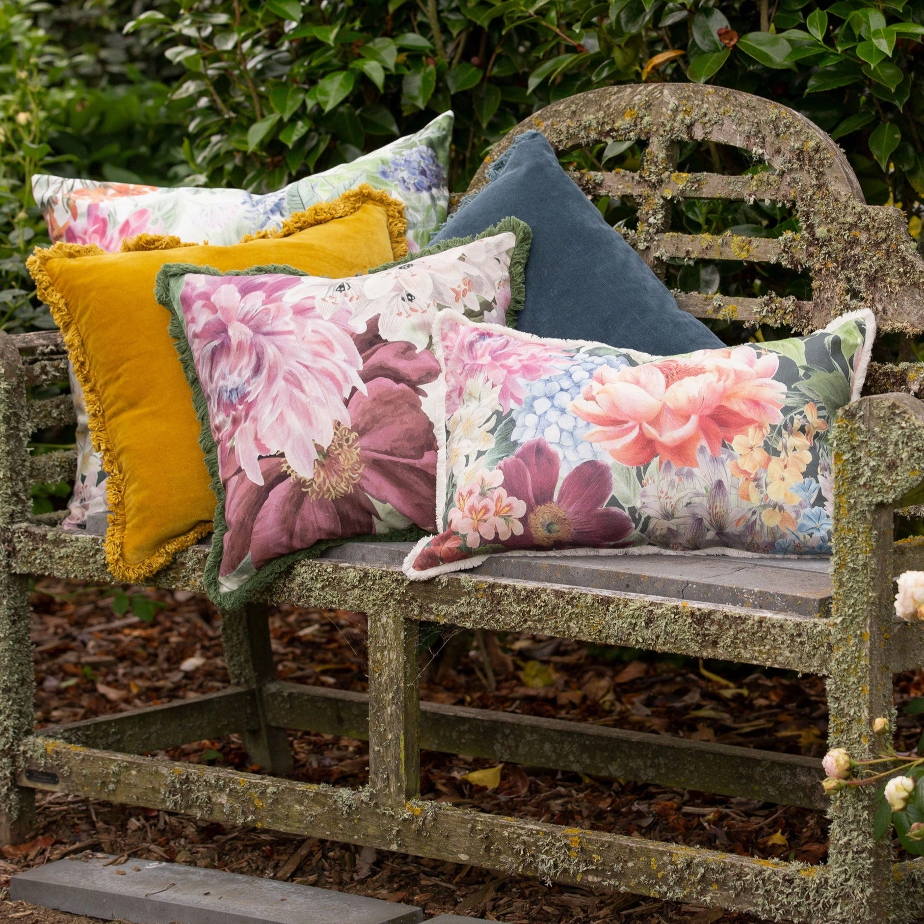 Ashanti Linen/Cotton Cushion 50 x50cm by MM Linen