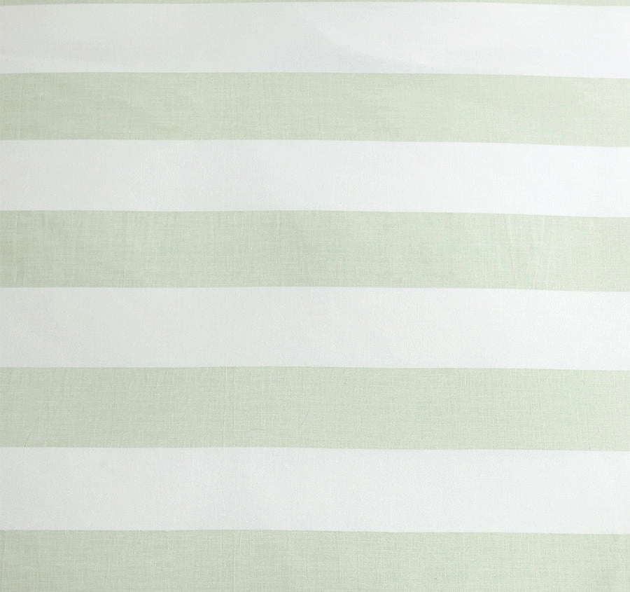 Awning Stripe Quilt Cover Set Range Sage