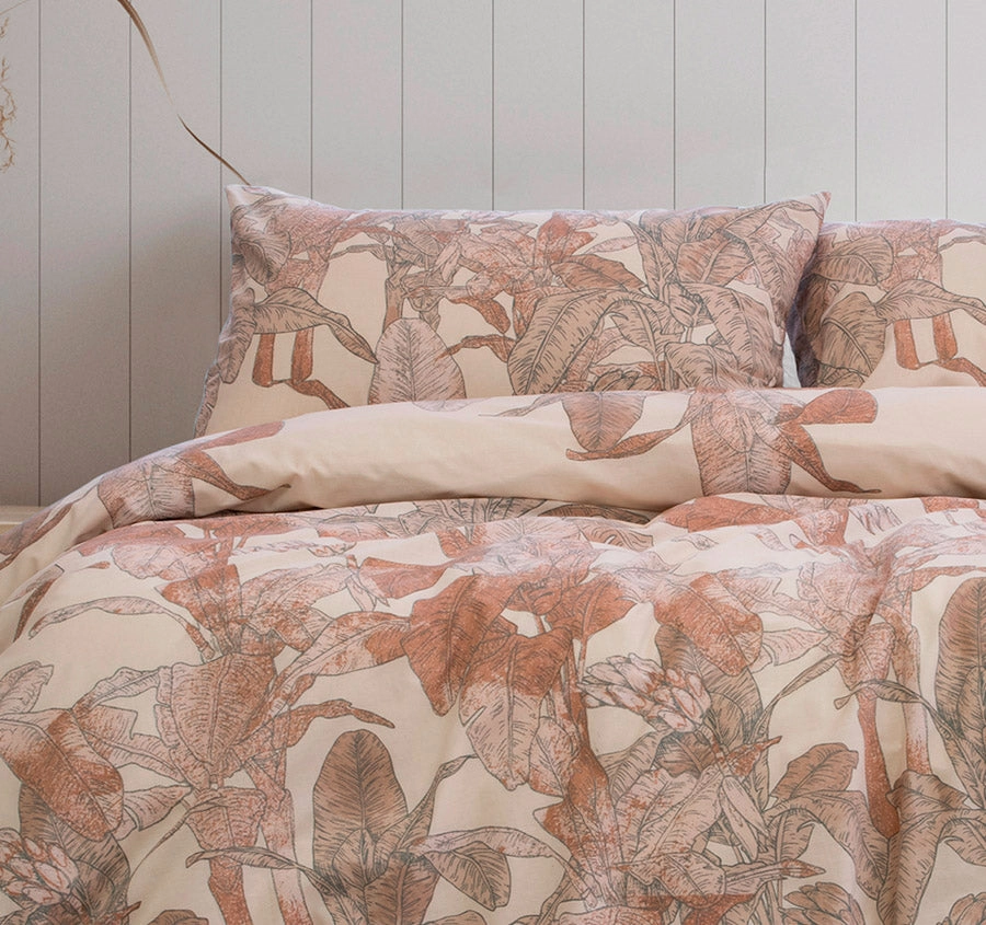 Bayley Quilt Cover Set Range Dusk