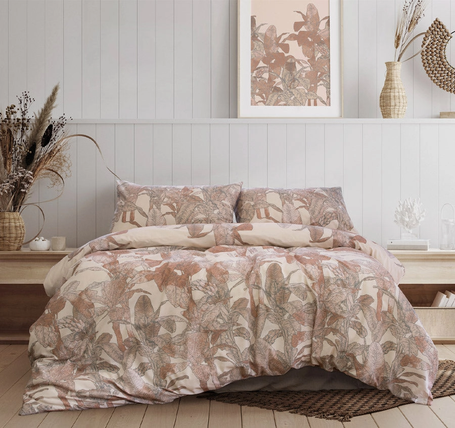 Bayley Quilt Cover Set Range Dusk