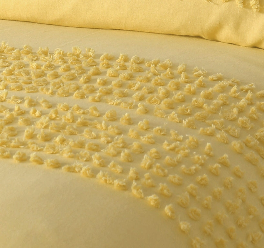 Betty Quilt Cover Set Range Banana Cream