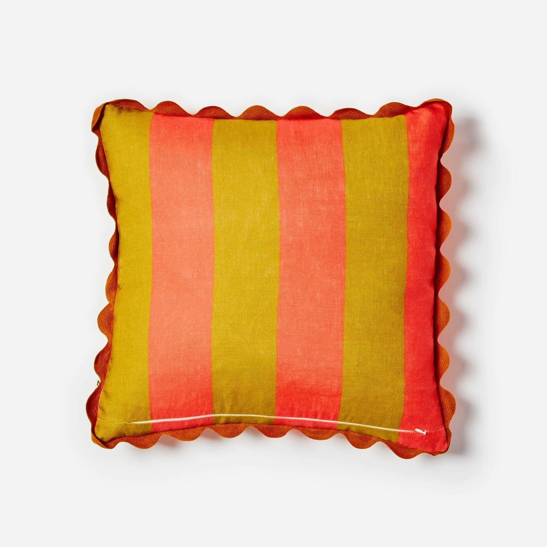 Big Stripe Orange Cushion