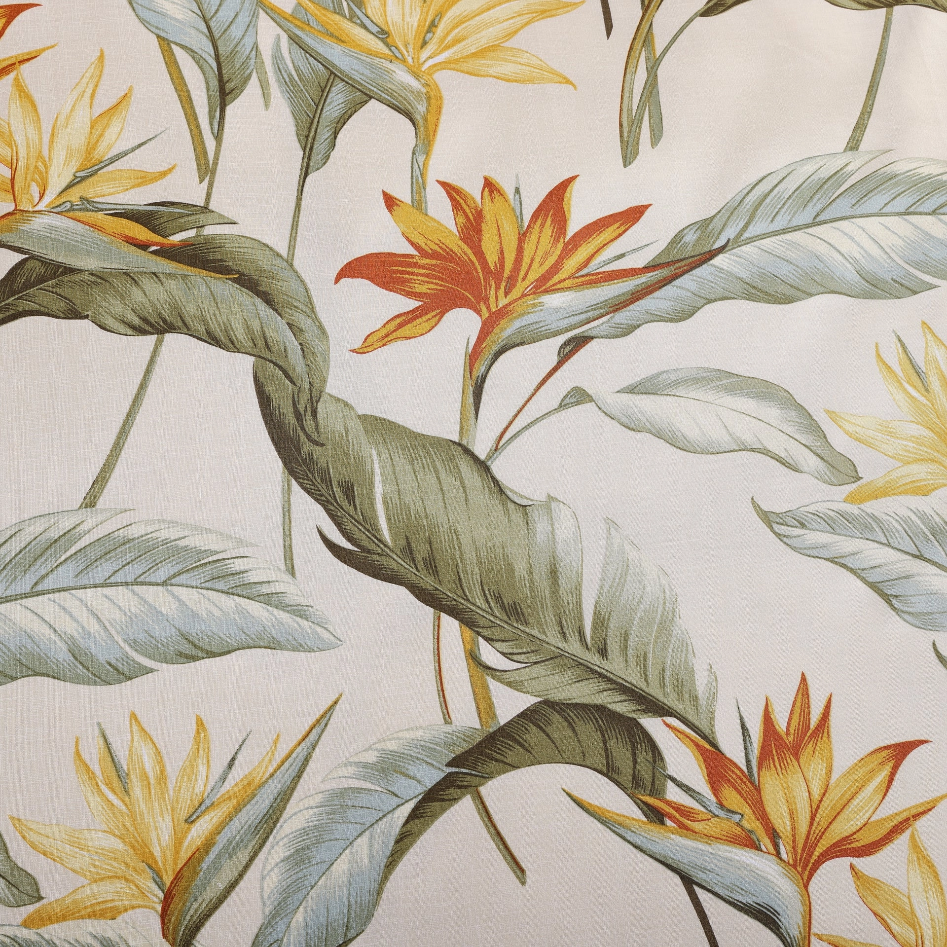 Birds of Paradise Ivory Quilt Cover Set by Tommy Bahama