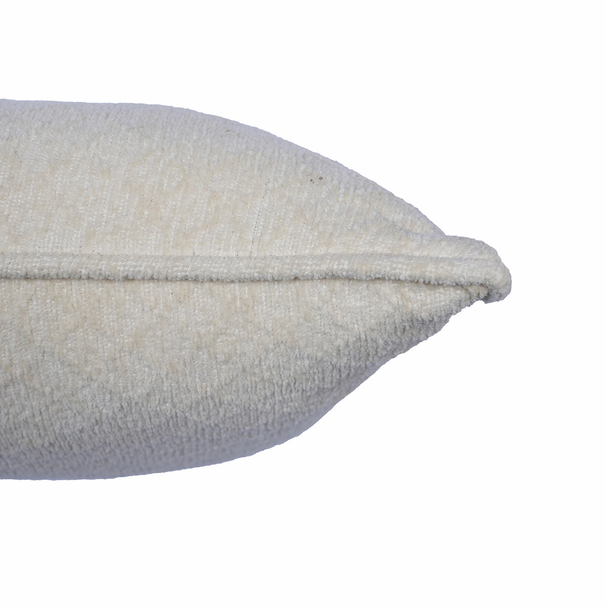 Blaize 100% Cotton Solid Weave Beige Cushion Cover