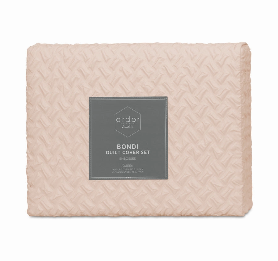 Bondi Quilt Cover Set Range Sorbet