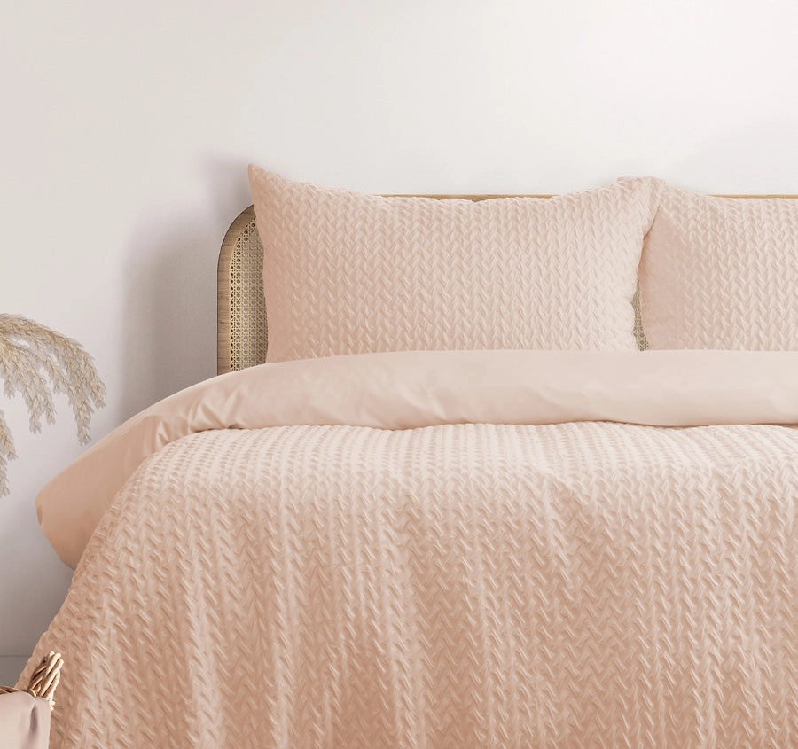 Bondi Quilt Cover Set Range Sorbet