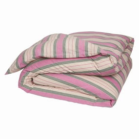 Brigitte Cotton Quilt Cover - Fuchsia