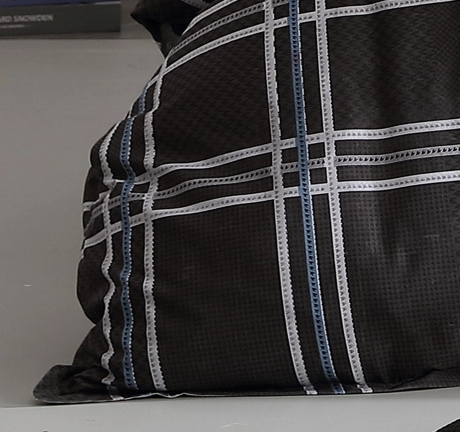 Charlie Quilt Cover Set Range Black