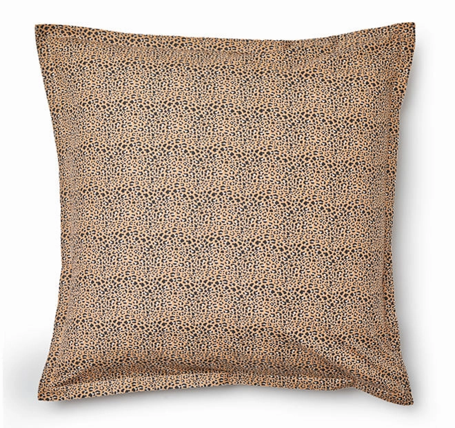 Cheetah Quilt Cover Set Range Black