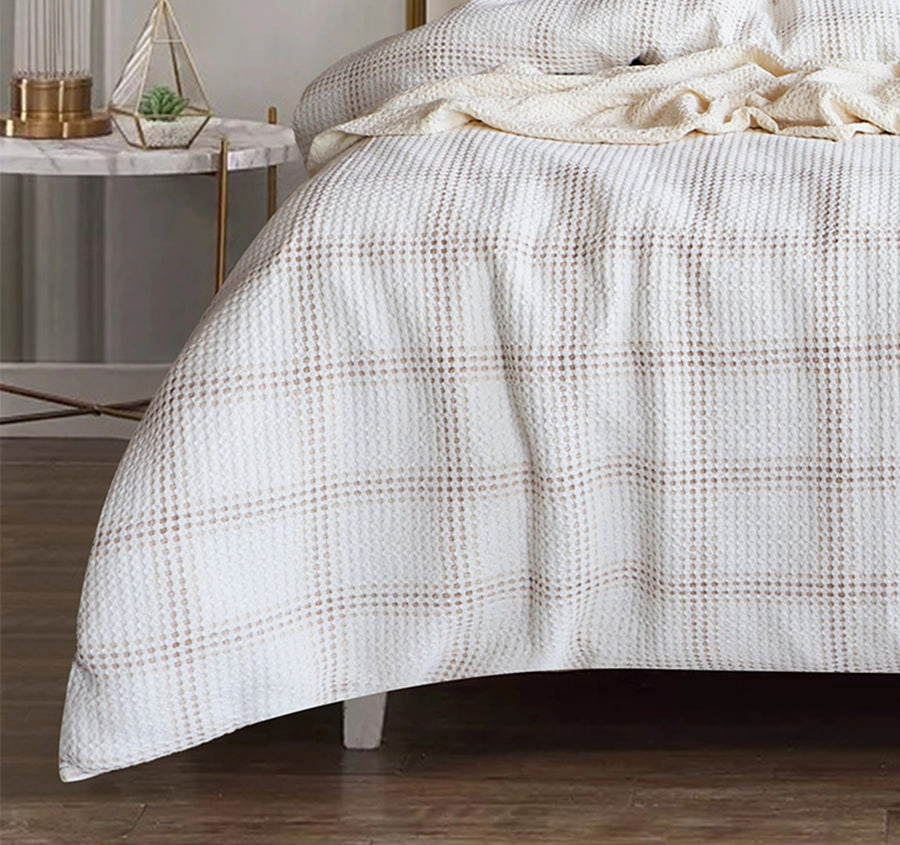 Cohen Quilt Cover Set Range Nude