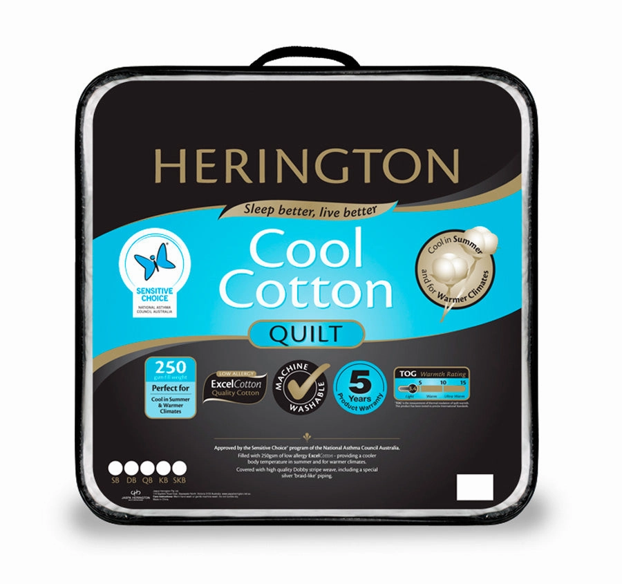 Cool Cotton 250GSM Quilt Range