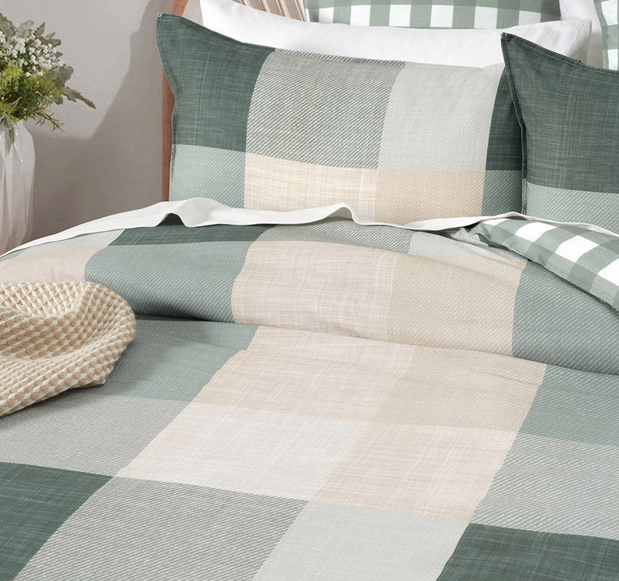 Cooper Checks Quilt Cover Set Range