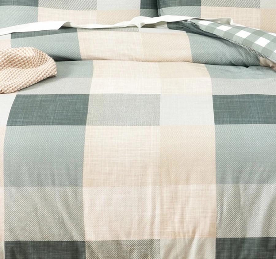 Cooper Checks Quilt Cover Set Range