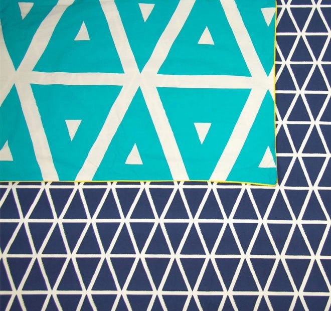 Cronombie Teal Quilt Cover Set by Ardor