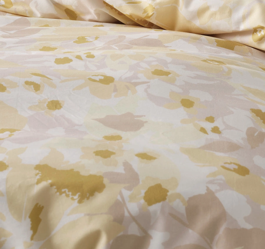 Daffodil Garden Quilt Cover Set Range Yellow