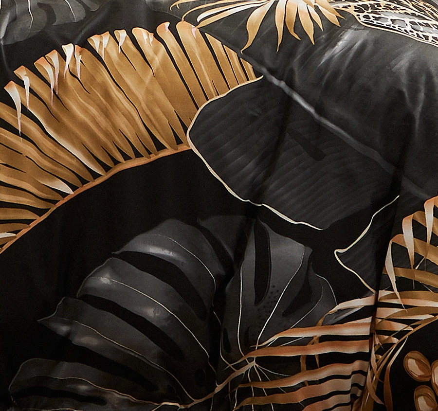 Danton Quilt Cover Set Range Black