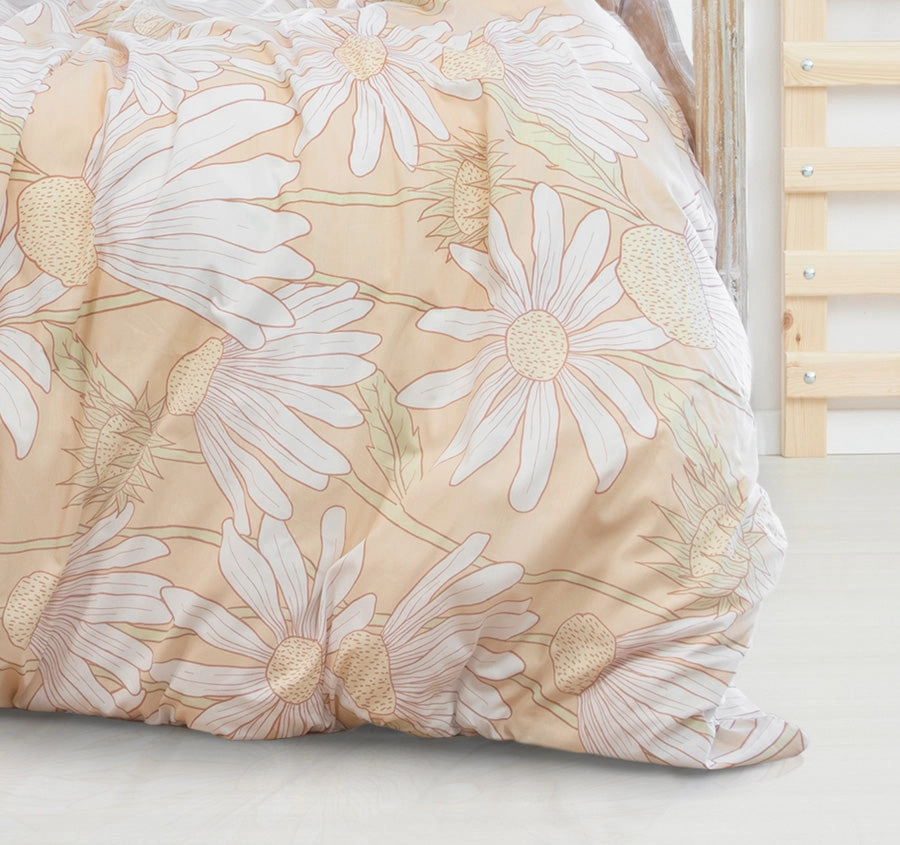Dasi Quilt Cover Set Range Peach