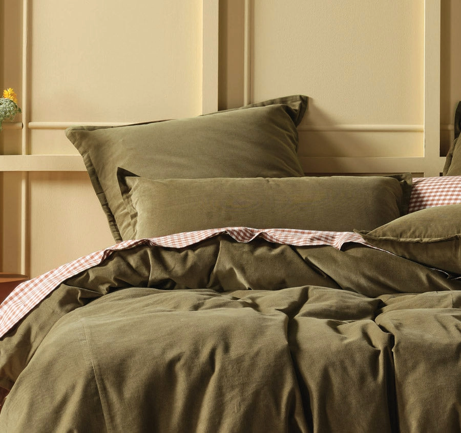 Den Quilt Cover Set Range Caper