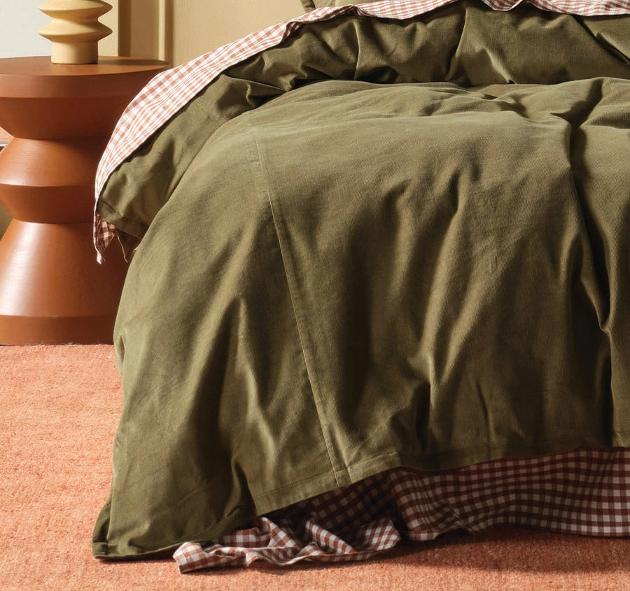 Den Quilt Cover Set Range Caper