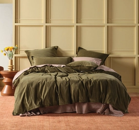 Den Quilt Cover Set Range Caper