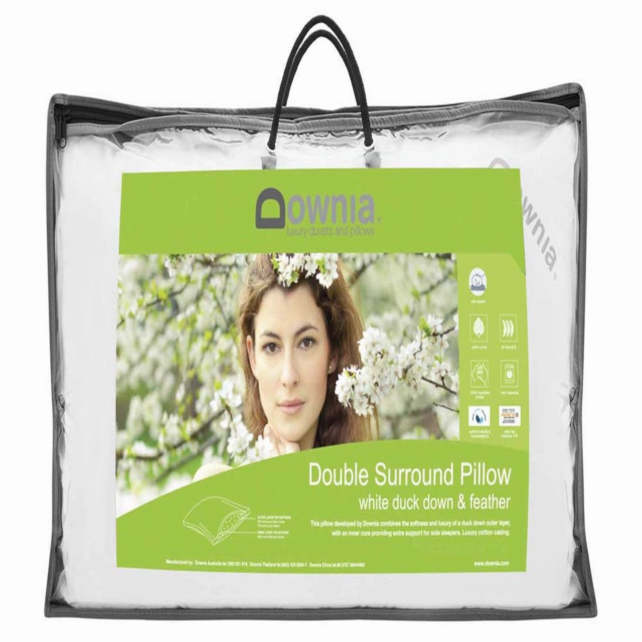 Downia Double Down Surround EUROPEAN Pillow