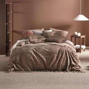 Dunaway Timber Quilt Cover Set by Linen House