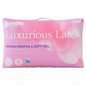 Dunlopillo Luxurious Latex Medium Profile & Soft Feel Pillow