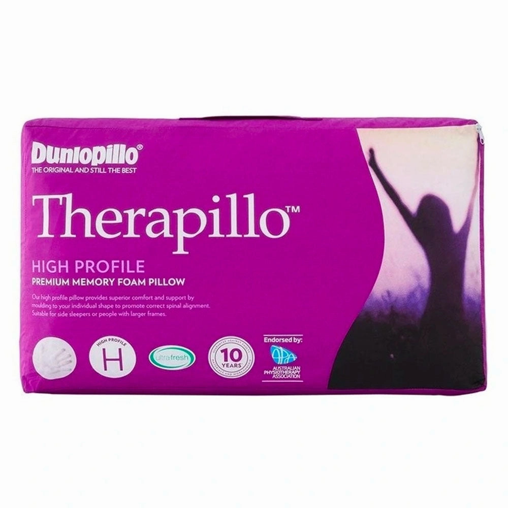 DUNLOPILLO Therapillo Premium High Profile Memory Foam Pillow