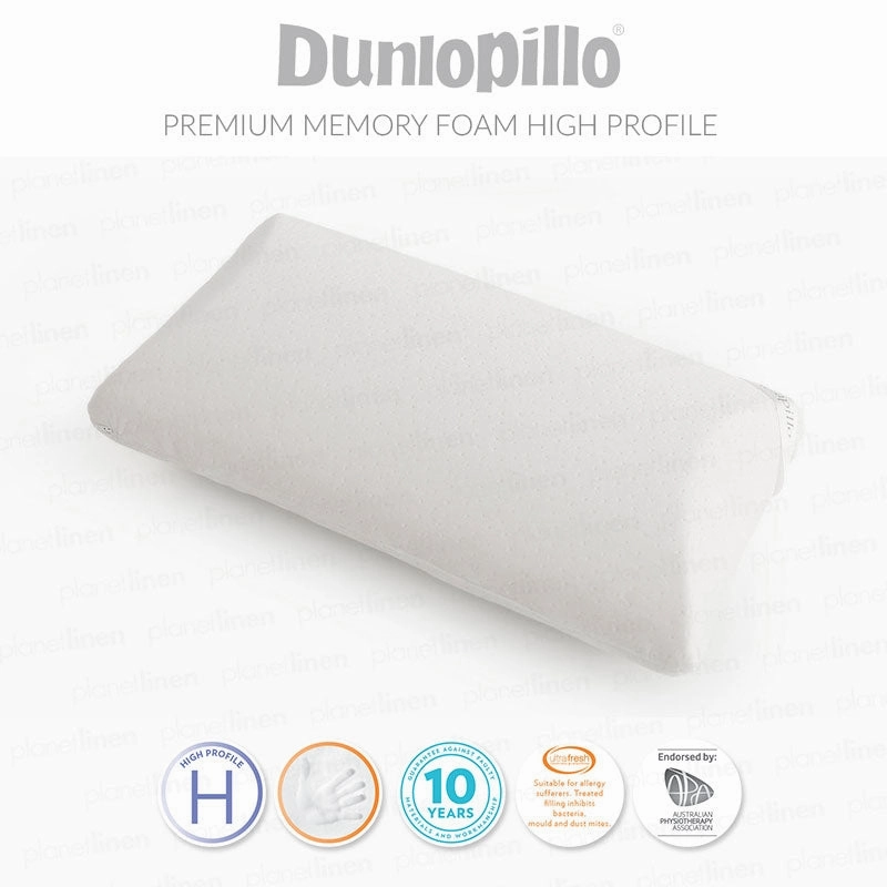 DUNLOPILLO Therapillo Premium High Profile Memory Foam Pillow