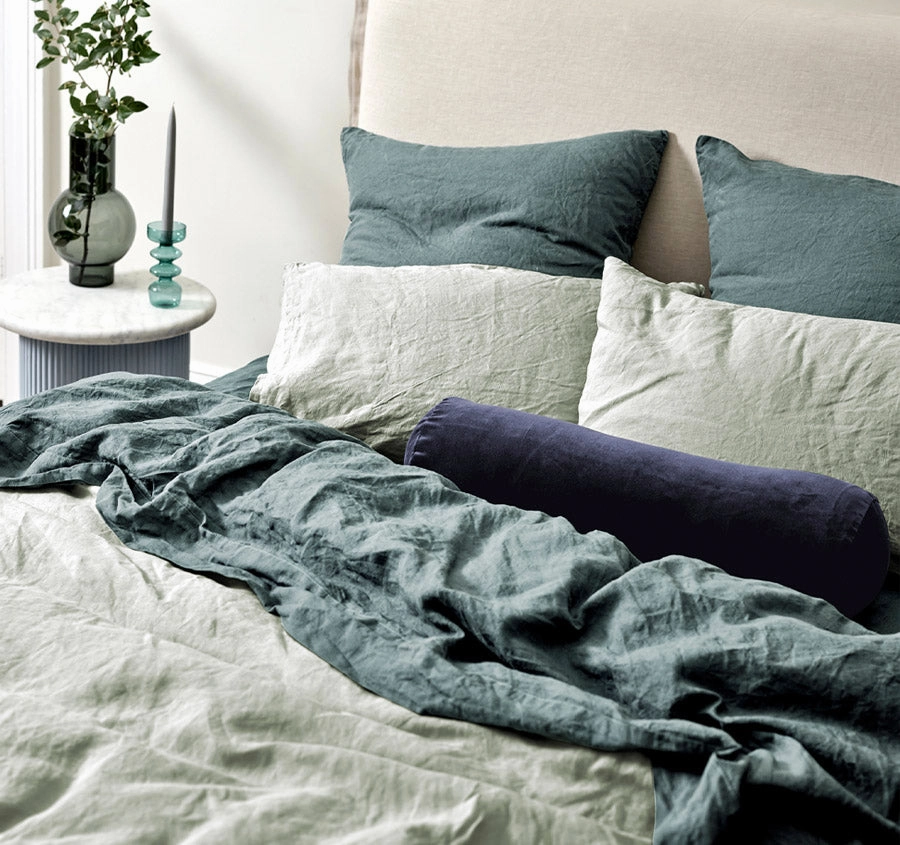 Emile Quilt Cover Range Mineral
