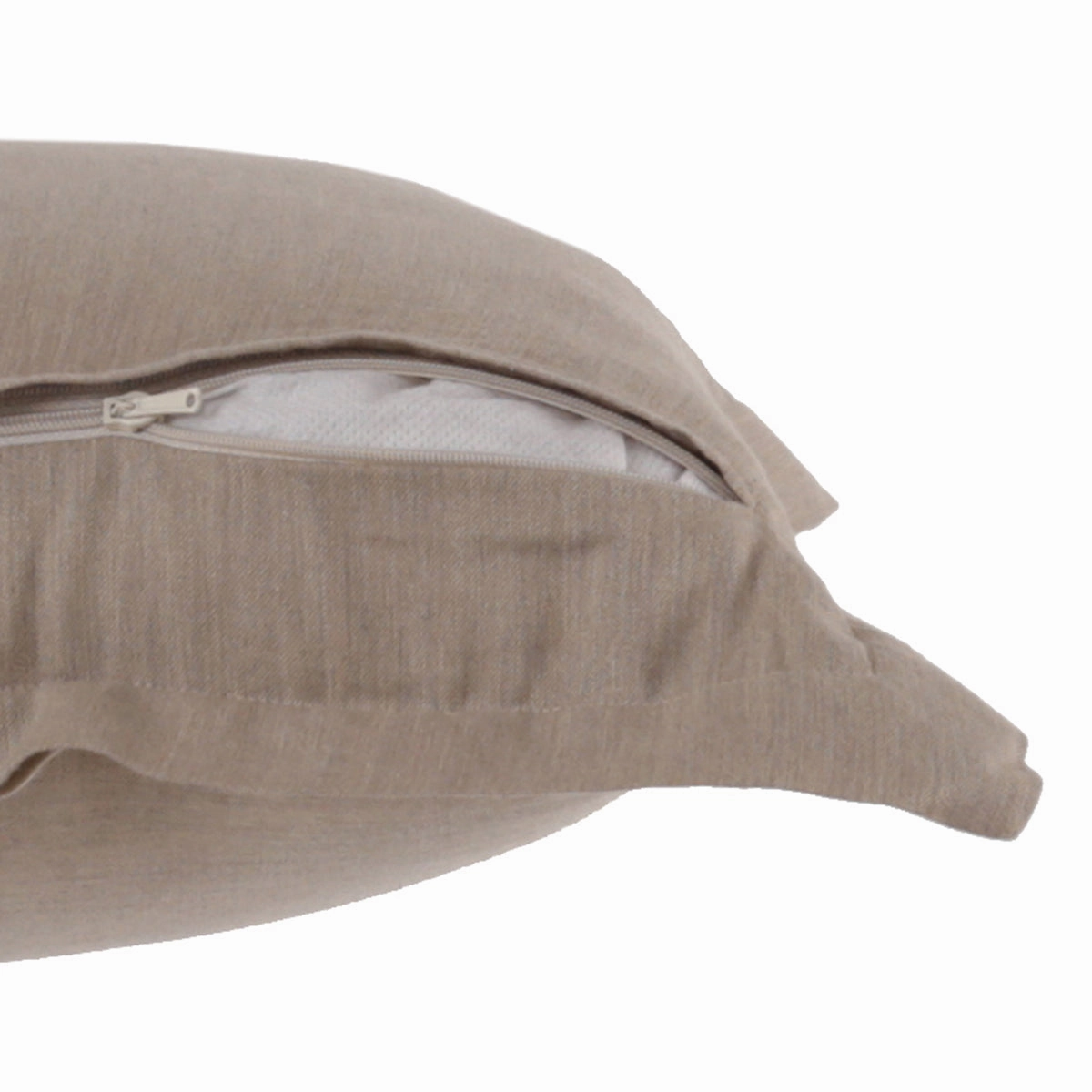 Emmie Made With Egyptian Cotton Solid Textured Cushion Cover