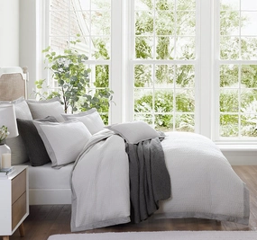 Felix Quilt Cover Set Range Charcoal