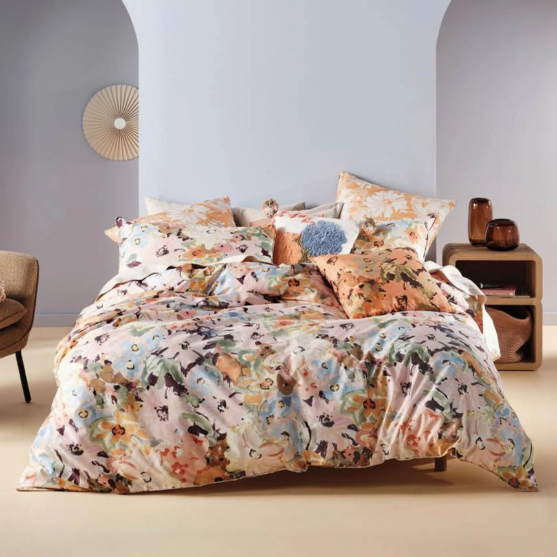Fergie Peony Quilt Cover Set by Linen House