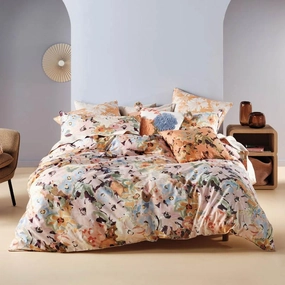 Fergie Peony Quilt Cover Set by Linen House