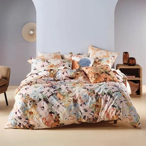 Fergie Peony Quilt Cover Set by Linen House