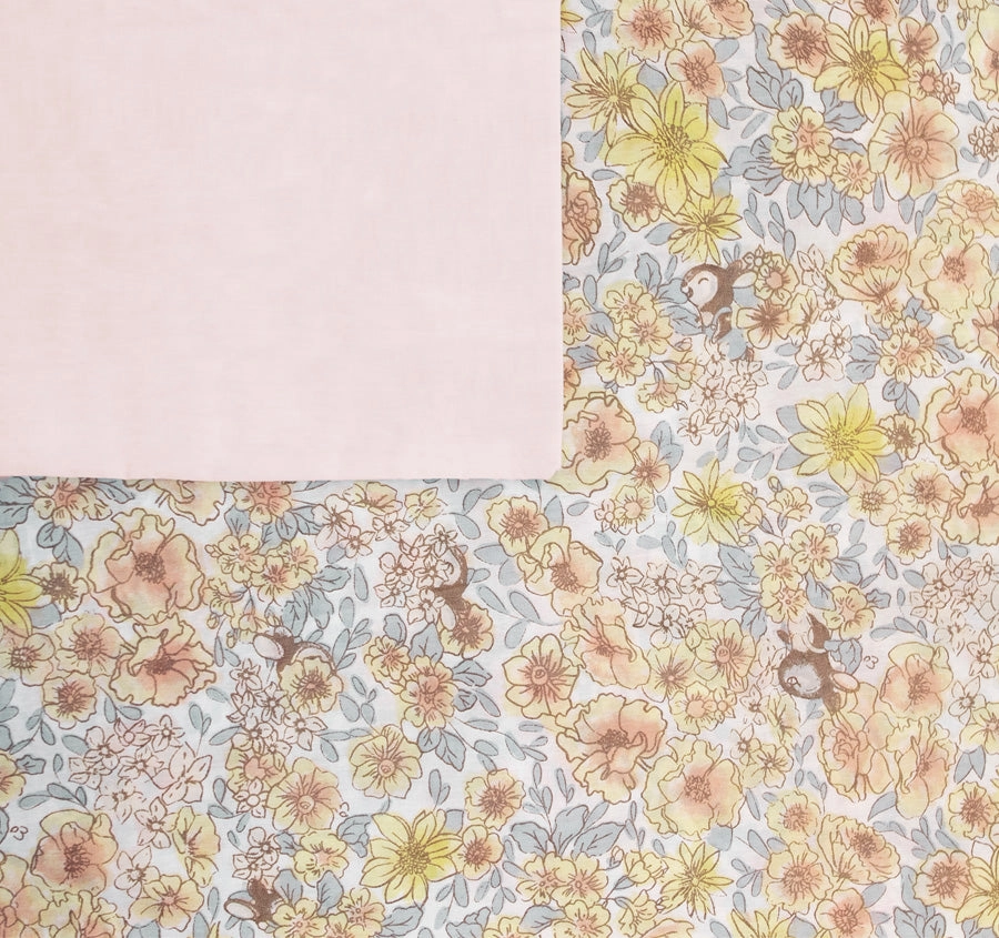 Flora Quilt Cover Set Range Pink