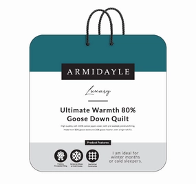 Goose Down Ultimate Warmth 80% Quilt Range